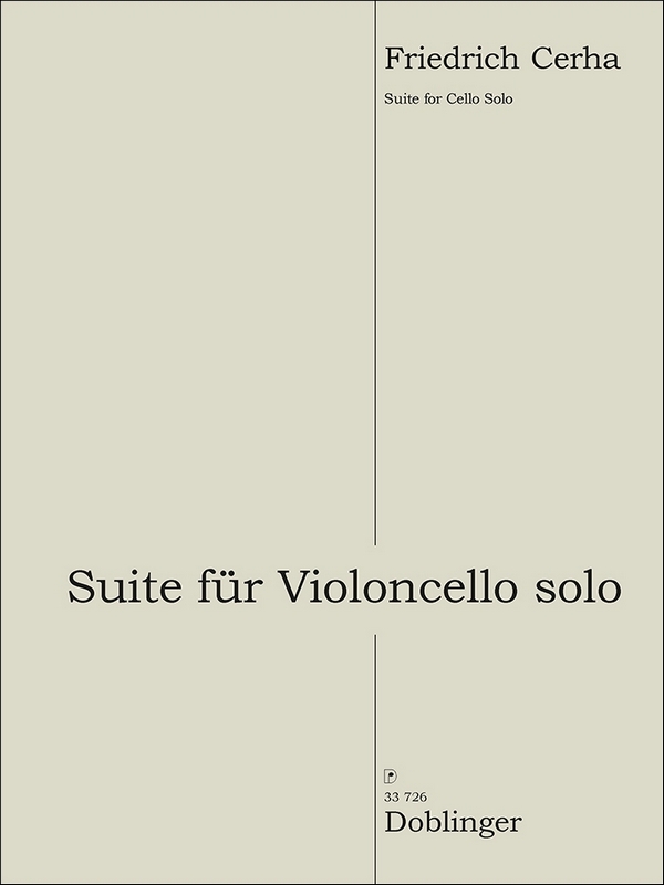 Suite&nbsp;&nbsp;für Violoncello&nbsp;&nbsp;