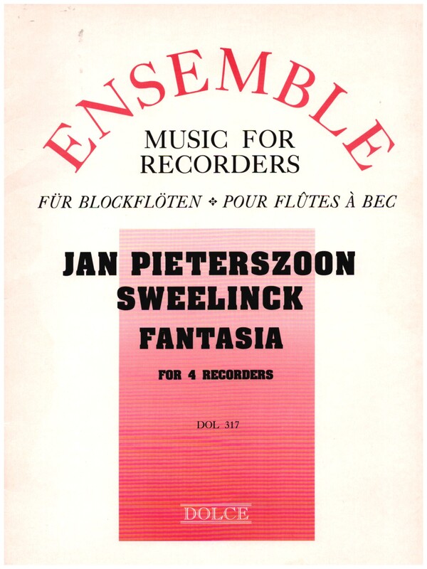 Fantasia  for 4 recorders (SATB)  score and parts