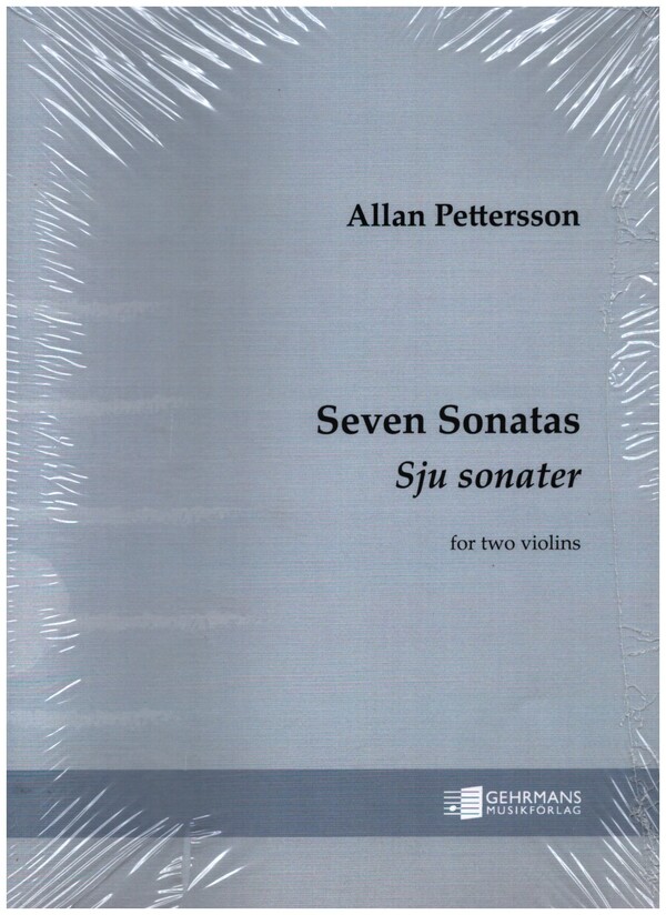 7 Sonatas  for 2 violins  score and parts