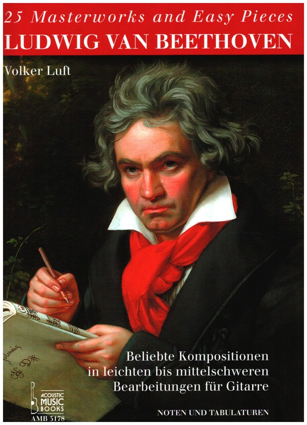 25 Masterworks and easy Pieces  für Gitarre (Noten und Tabulaturen)  