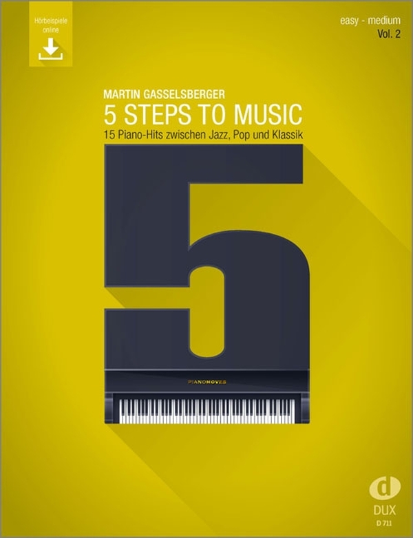 5 Steps to Music vol.2 (+Online Audio)  für Klavier  