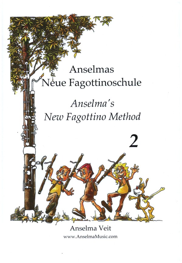 Anselmas Neue Fagottinoschule Band 2  für Fagott  
