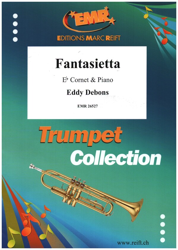 Fantasietta&nbsp;&nbsp;for cornet in e flat and piano&nbsp;&nbsp;