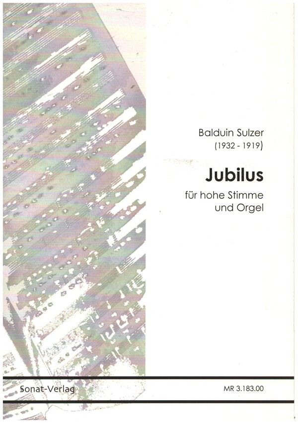 Jubilus  für hohe Stimme und Orgel  