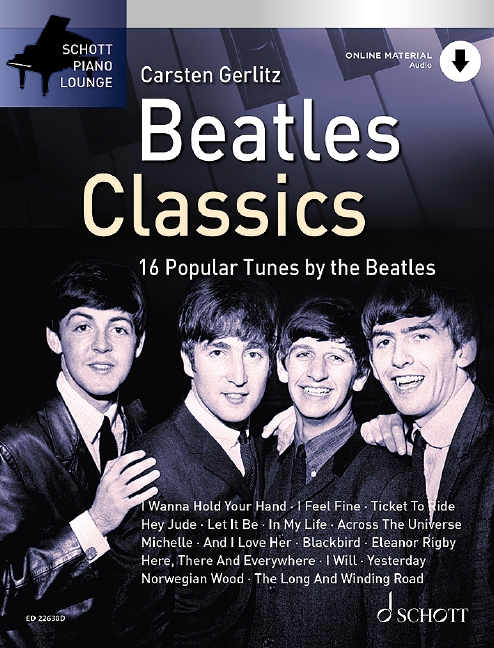 Beatles Classics (+Online Audio)&nbsp;&nbsp;für Klavier&nbsp;&nbsp;