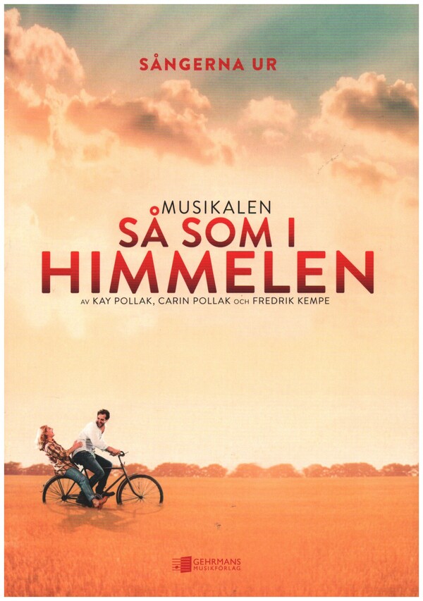 Så som i Himmelen&nbsp;&nbsp;piano/vocal/guitar&nbsp;&nbsp;Songbook 