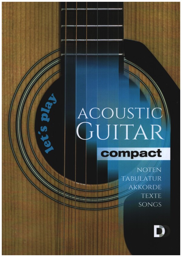 Let's Play Acoustic Guitar compact  für Gitarre (Noten/Tabulatur/Texte/Akkorde)  
