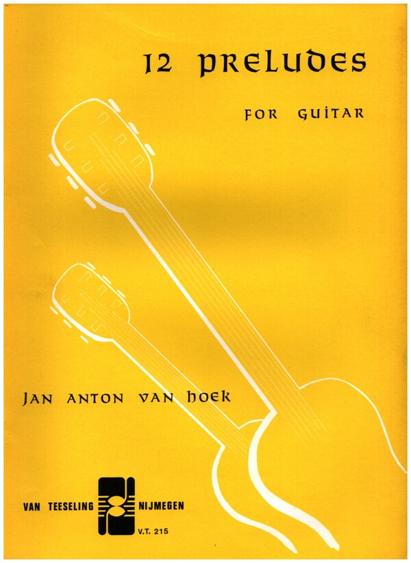 12 Preludes&nbsp;&nbsp;for guitar&nbsp;&nbsp;