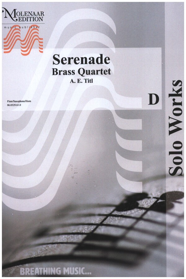 Serenade  for flute, horn and piano  parts
