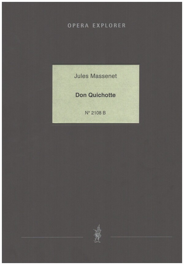 Don Quichotte    Klavierauszug (fr/en)