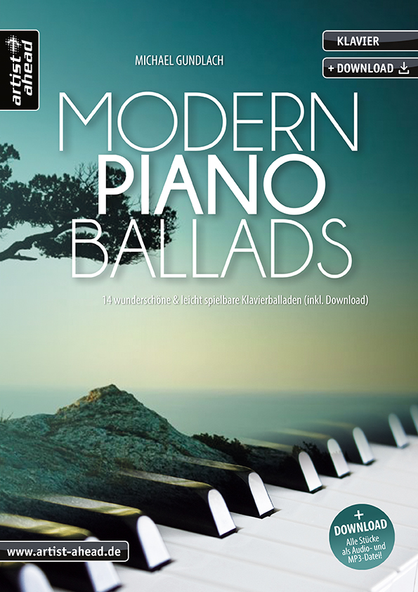 Modern Piano Ballads (+Online Audio)  für Klavier  