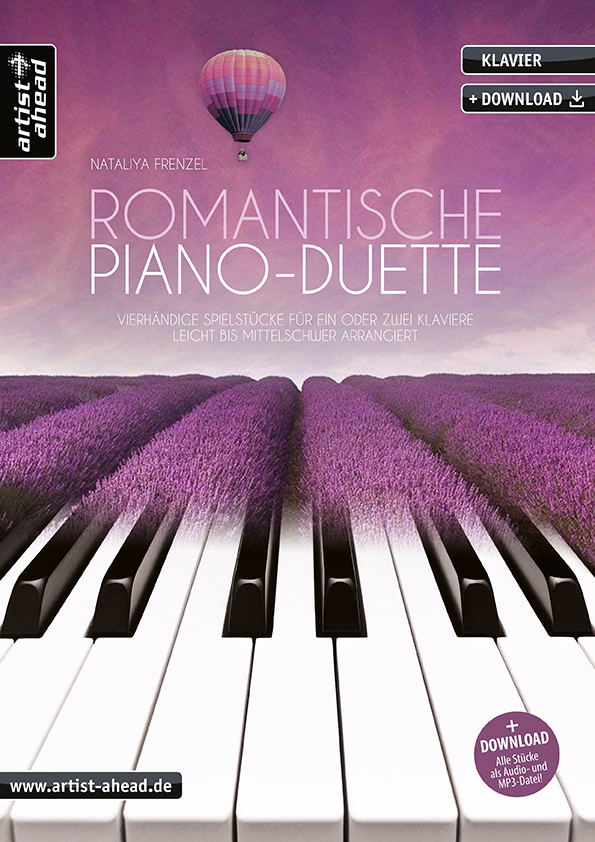 Romantische Piano-Duette (+Online Audio)  für 1-2 Klaviere  