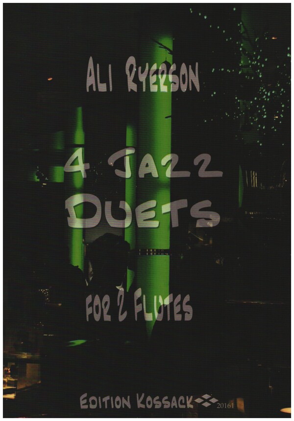 4 Jazz Duets  for 2 flutes  score and parts