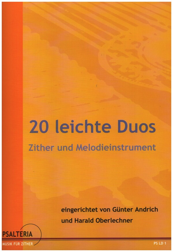 20 leichte Duos  für Diskantzither und Melodieinstrument  