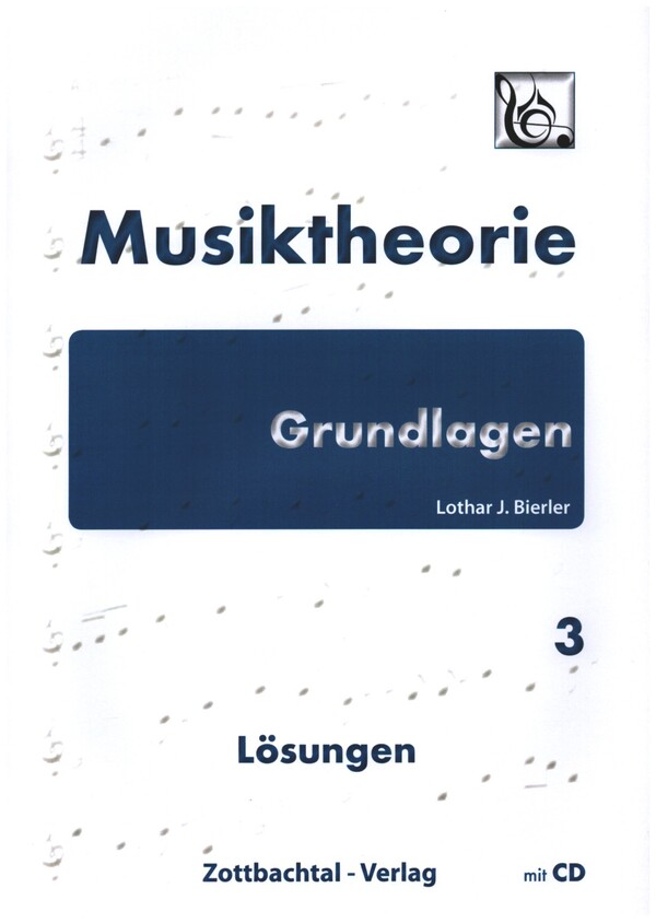 Musiktheorie Grundlagen Band 3 (+CD)  Lösungen  