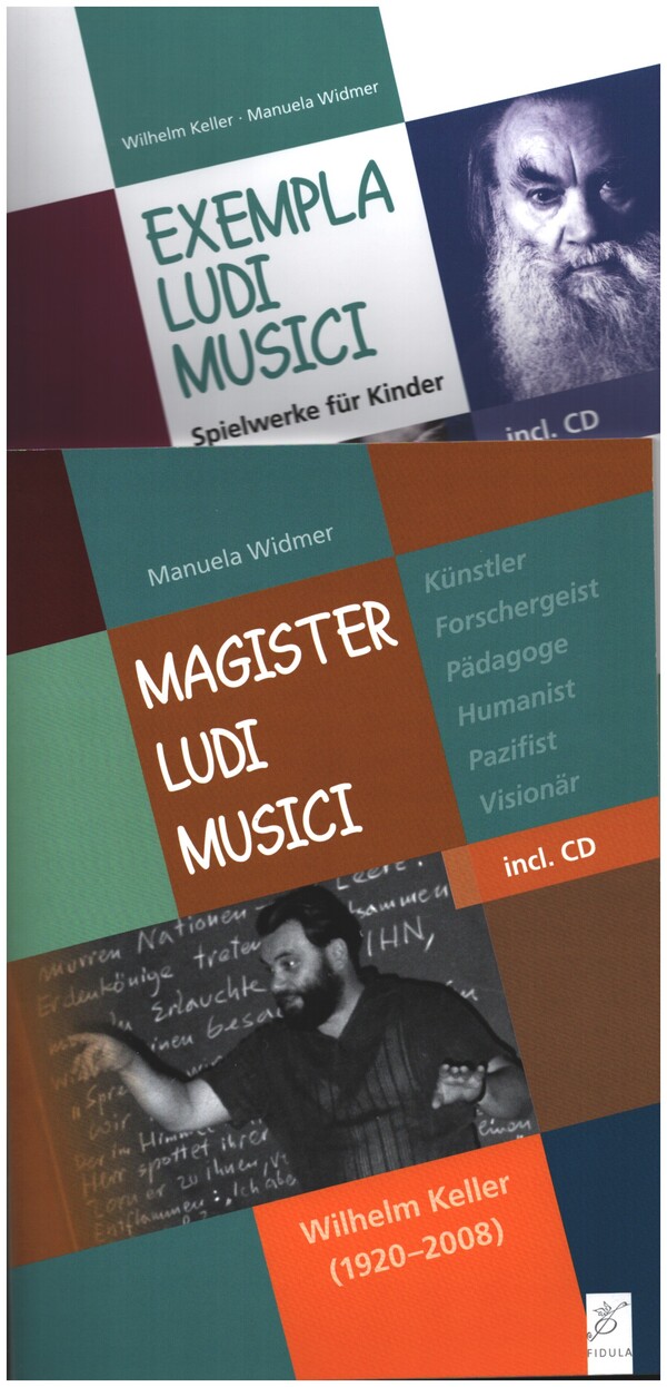 Exempla Ludi musici (+2CD's)&nbsp;&nbsp;Spielwerke für Kinder&nbsp;&nbsp;inkl. Band Magister Ludi musici