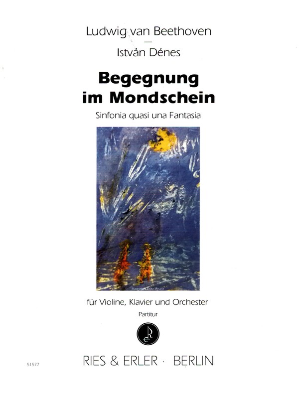 Begegnung im Mondschein&nbsp;&nbsp;für Violine, Klavier und Orchester&nbsp;&nbsp;Partitur
