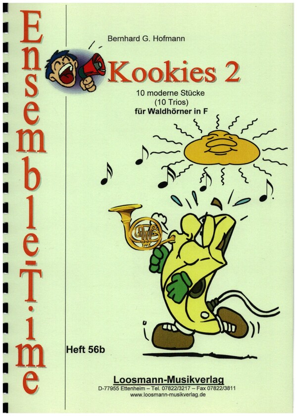 Kookies Band 2  für 3 Waldhörner  Spielpartitur