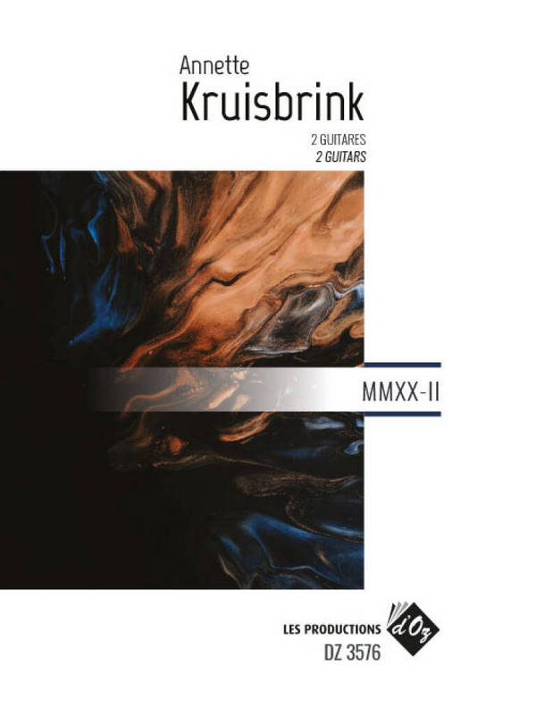 MMXX-2&nbsp;&nbsp;pour 2 guitares&nbsp;&nbsp;partition