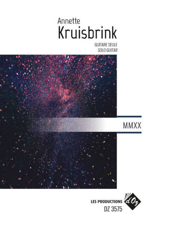 MMXX&nbsp;&nbsp;pour guitare seule&nbsp;&nbsp;