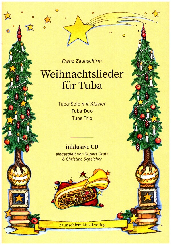 Weihnachtslieder (+CD)  für 1-3 Tuben und Klavier ad lib  Spielpartitur