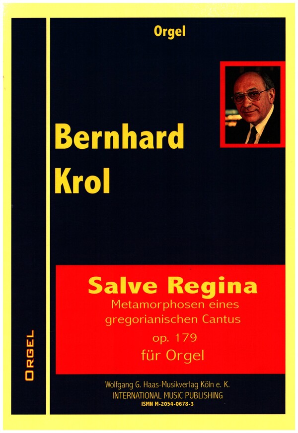 Salve Regina op.179&nbsp;&nbsp;für Orgel&nbsp;&nbsp;