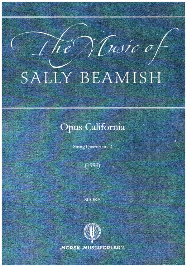 Opus California - string quartet no.2  for string quartet  score