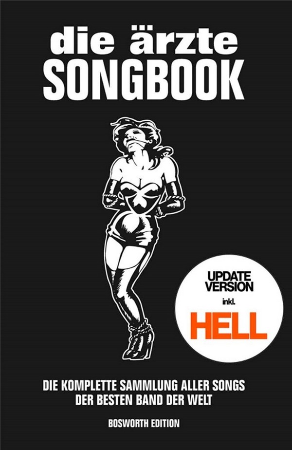 Die Ärzte: Songbook für Gitarre  Songbook Texte/Akkorde  Neuauflage mit Hell