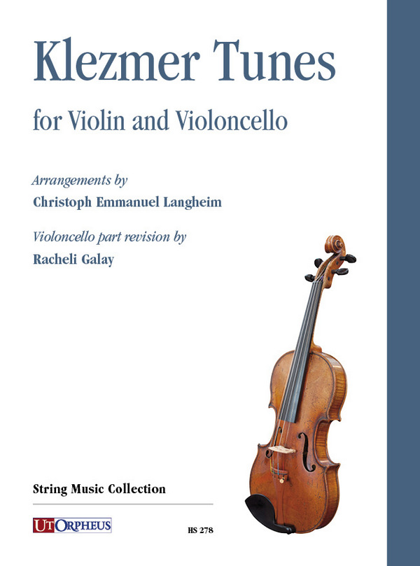 Klezmer Tunes&nbsp;&nbsp;for violin and violoncello&nbsp;&nbsp;score