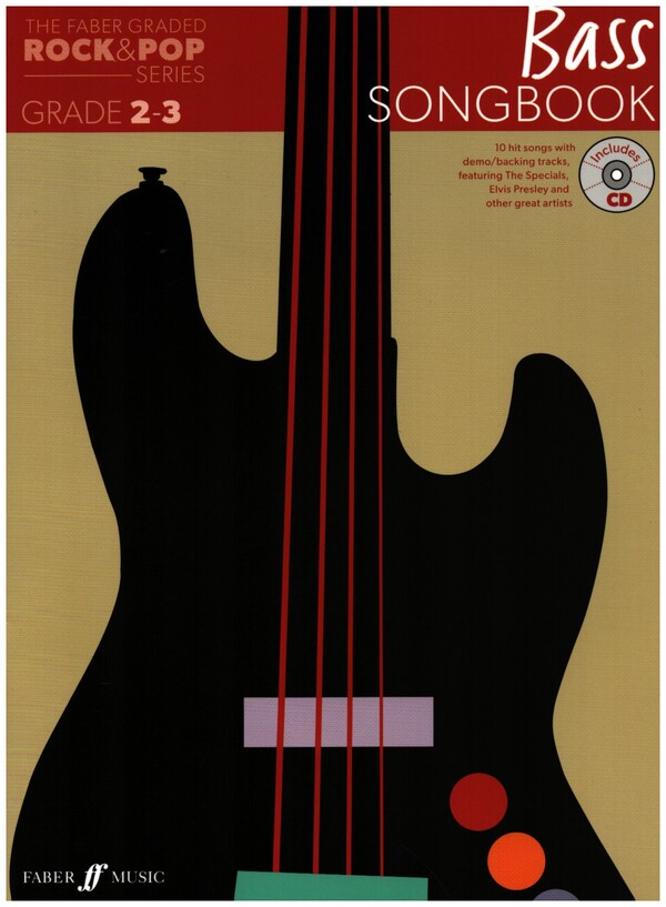 Bass Songbook: Initial - Grade 2-3 (+CD)&nbsp;&nbsp;for bass guitar/tab (+lyrics)&nbsp;&nbsp;