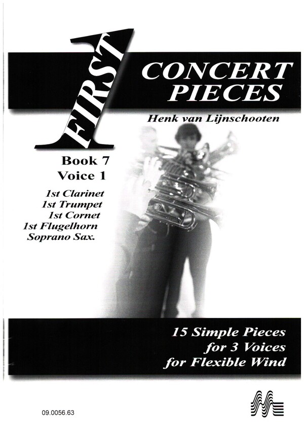 First Concertpieces&nbsp;&nbsp;for concert band&nbsp;&nbsp;1st clarinet/trumpet/cornet/flugelhorn/soprano saxophone