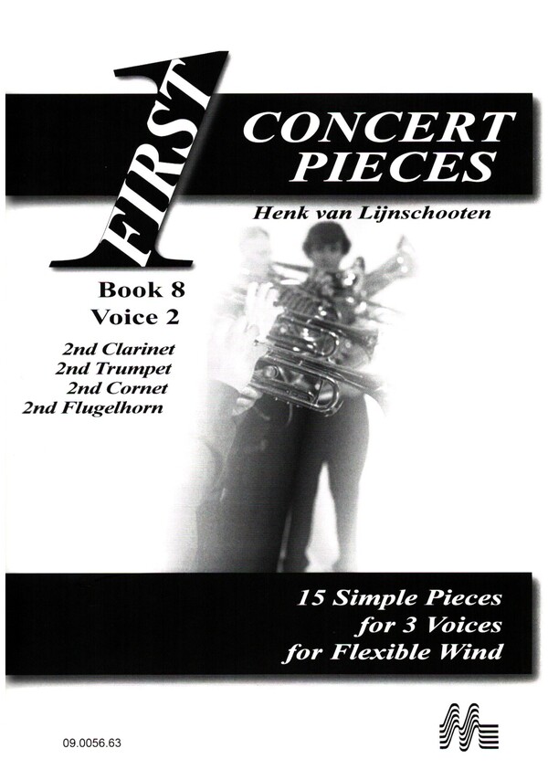 First Concertpieces  for concert band  2nd clarinet/trumpet/cornet/flugelhorn