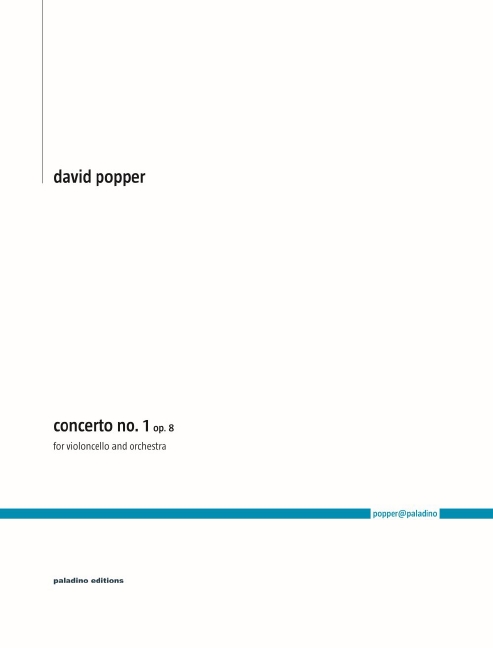 Concerto no.1 op.8&nbsp;&nbsp;for violoncello and orchestra&nbsp;&nbsp;score