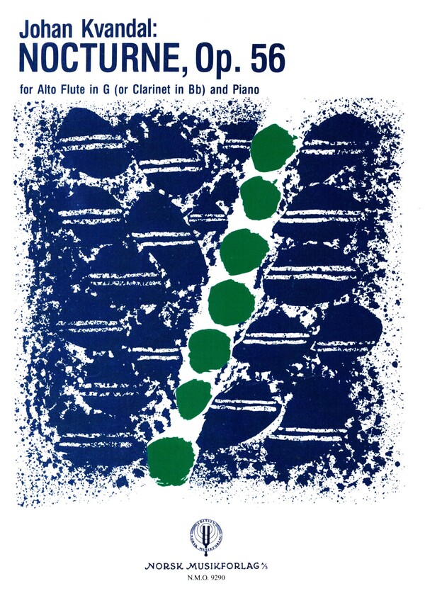 Nocturne op.56  for alto flute in G (clarinet) and piano  