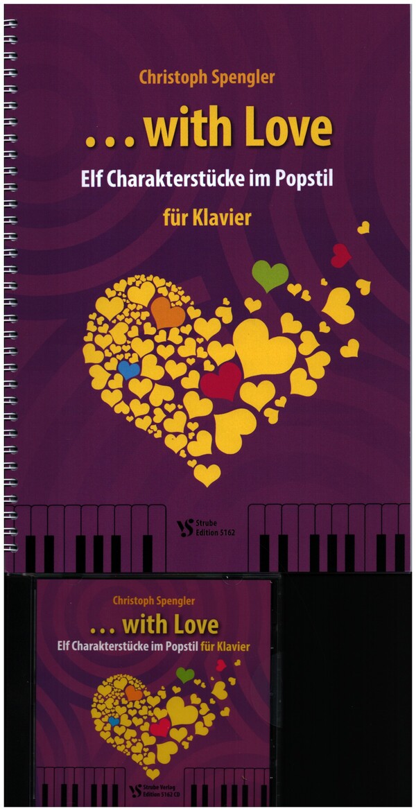 With Love (+CD)  für Klavier  