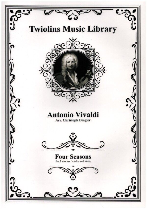 Die 4 Jahreszeiten&nbsp;&nbsp;für 2 Violinen (Violine und Viola) (dt/en)&nbsp;&nbsp;Spielpartitur