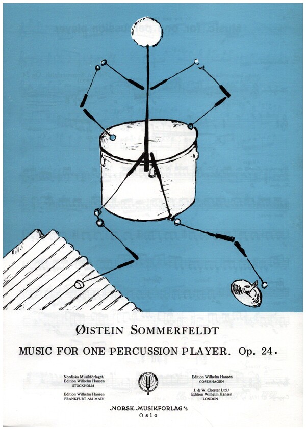 Music for one Percussion Player op.24  for percussion  