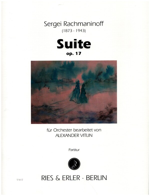 Suite op.17  für Orchester  Partitur