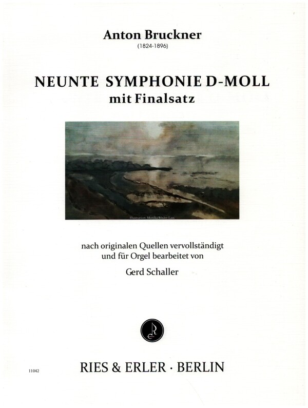 9. Sinfonie d-Moll mit Finalsatz  für Orgel  