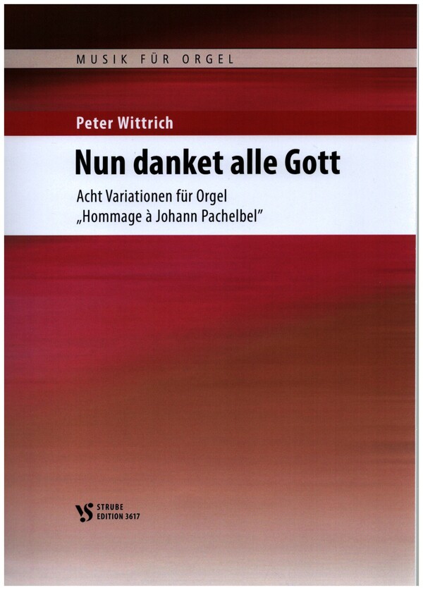 Nun danket alle Gott  für Orgel  