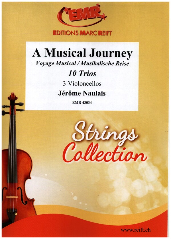 A Musical Journey  for 3 violoncellis  score