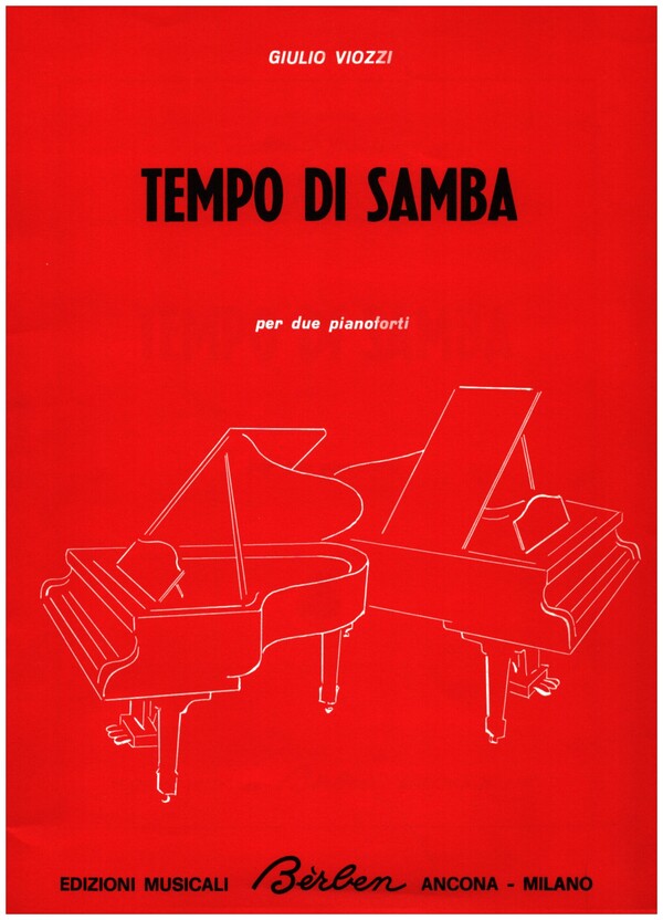 Tempo di Samba  per 2 pianoforti  partitura