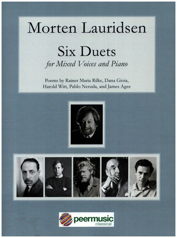 6 Duets  for mixed voices (S(A) T(Bar) and Piano  score