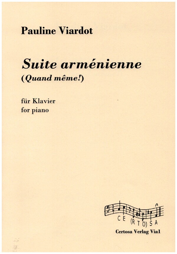 Suite arménienne (Quand même!)  für Klavier  
