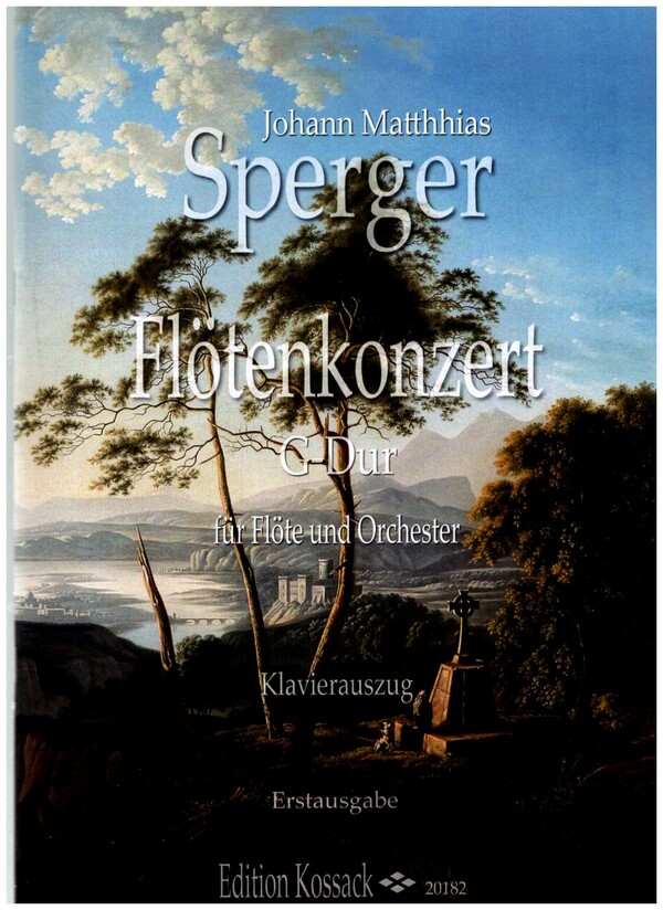 Konzert G-Dur  für Flöte und Orchester  Klavierauszug mit Solostimme