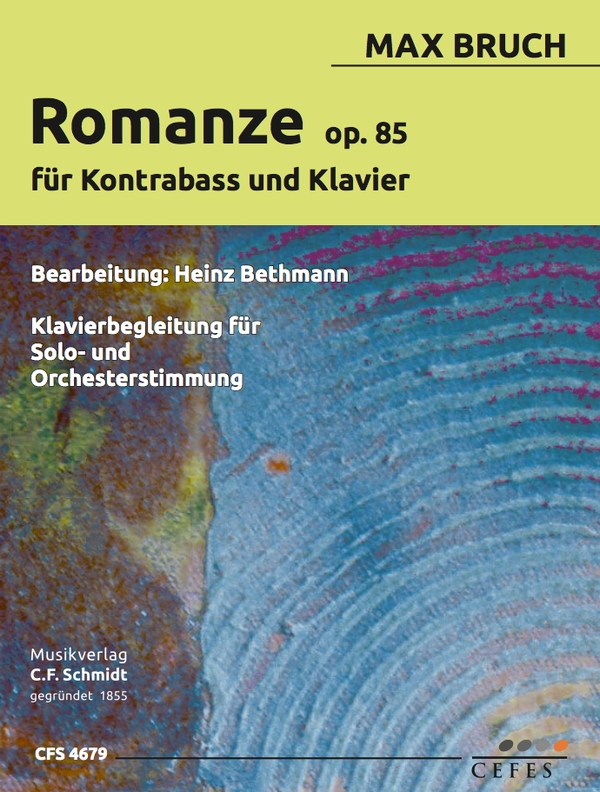 Romanze op.85  für Kontrabass und Klavier  