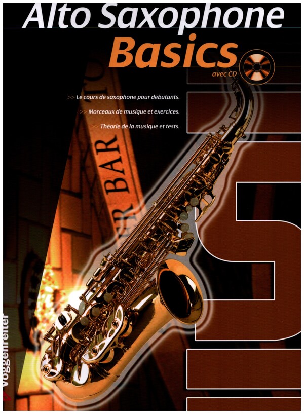 Alto Saxophone Basics (+CD)  pour saxophone (fr)  