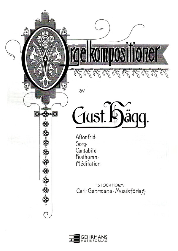 Orgelkompositioner  für Orgel  