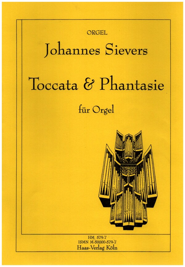 Toccata und Phantasie&nbsp;&nbsp;für Orgel&nbsp;&nbsp;