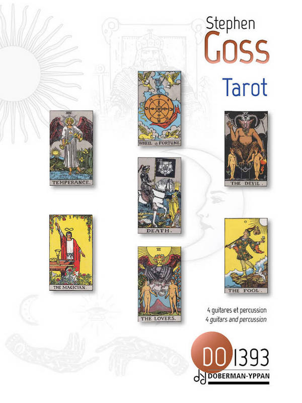 Tarot&nbsp;&nbsp;pour 4 guitares et percussion&nbsp;&nbsp;partition et parties